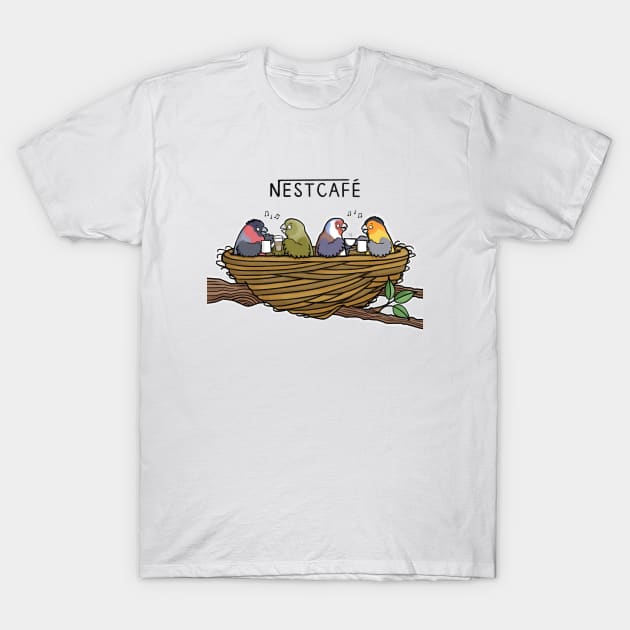 Nestcafe T-Shirt by CarlBatterbee